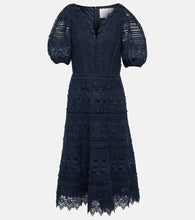Carolina Herrera Embroidered midi dress