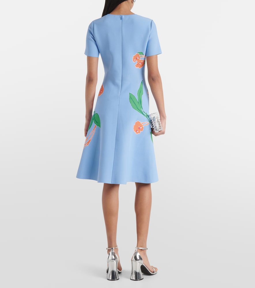 Carolina Herrera Floral midi dress