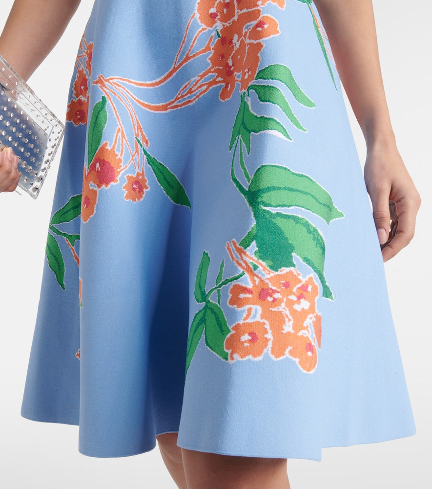 Carolina Herrera Floral midi dress