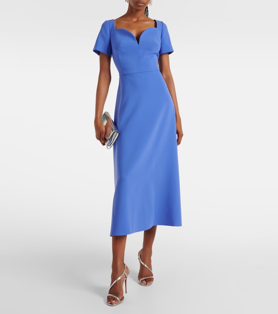 Carolina Herrera Off-shoulder midi dress