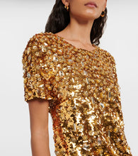 Carolina Herrera Sequined minidress