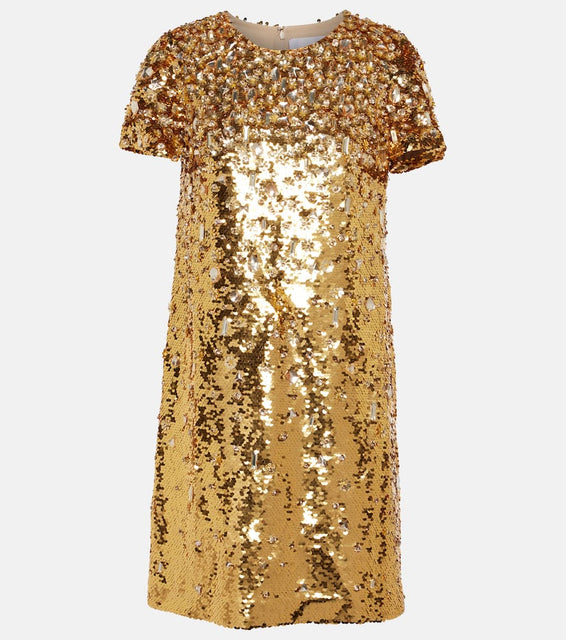 Carolina Herrera Sequined minidress