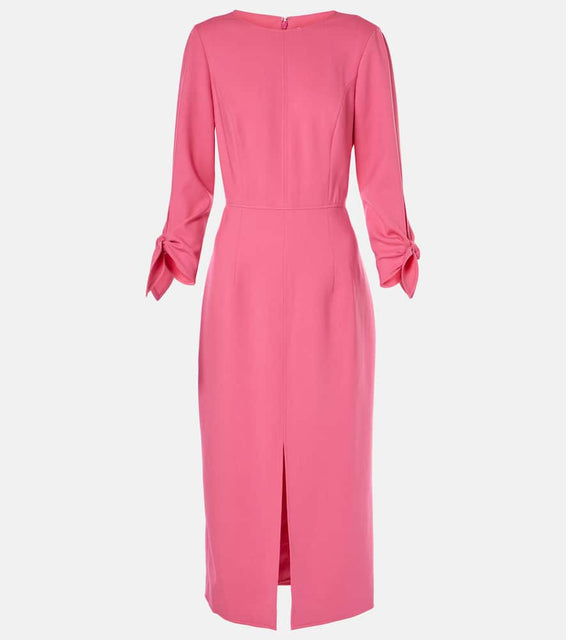 Carolina Herrera Wool-blend midi dress