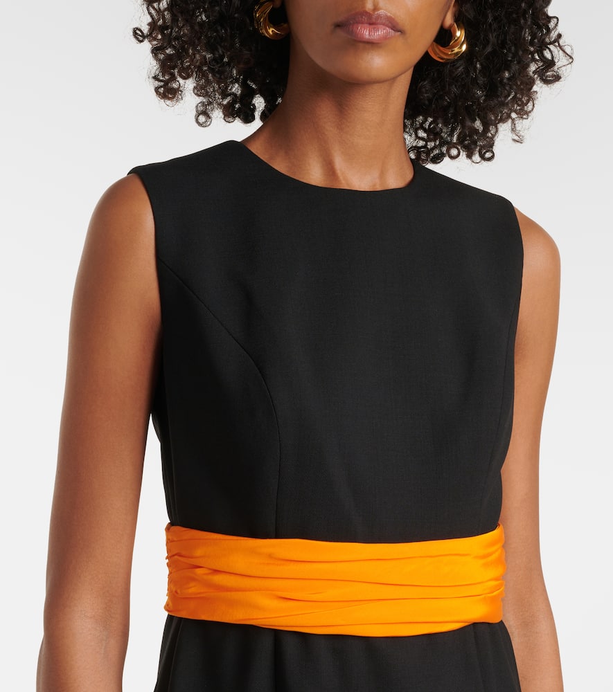 Carolina Herrera Wool cocktail dress