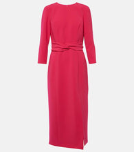 Carolina Herrera crêpe midi dress