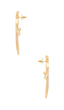 Casa Clara La Etoile Earring in Metallic Gold