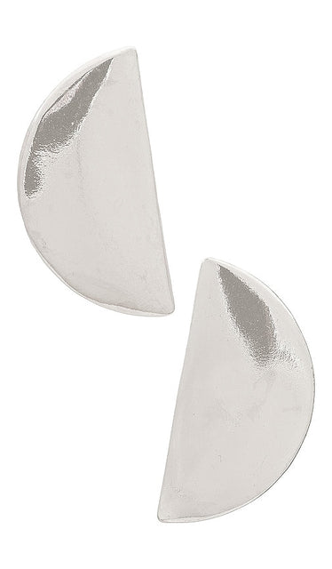 Casa Clara La Lumiere Earring in Metallic Silver