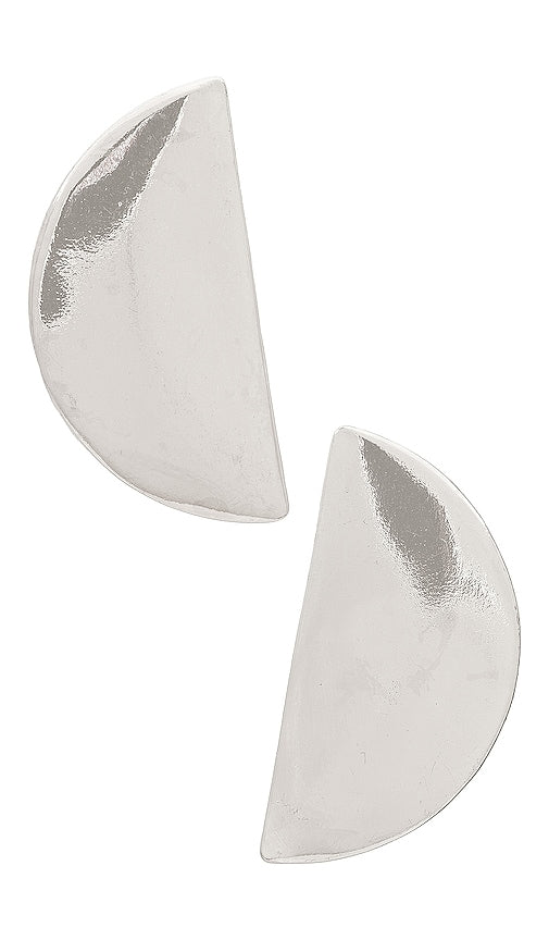 Casa Clara La Lumiere Earring in Metallic Silver