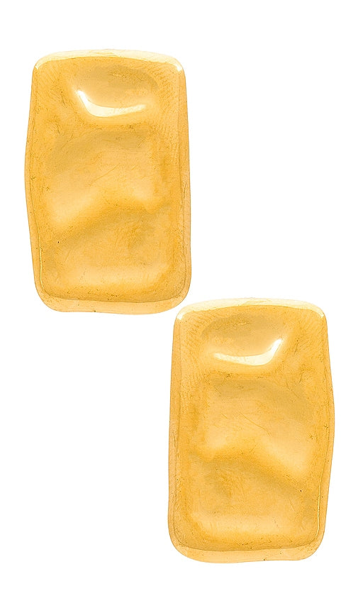 Casa Clara Sade Earrings in Metallic Gold