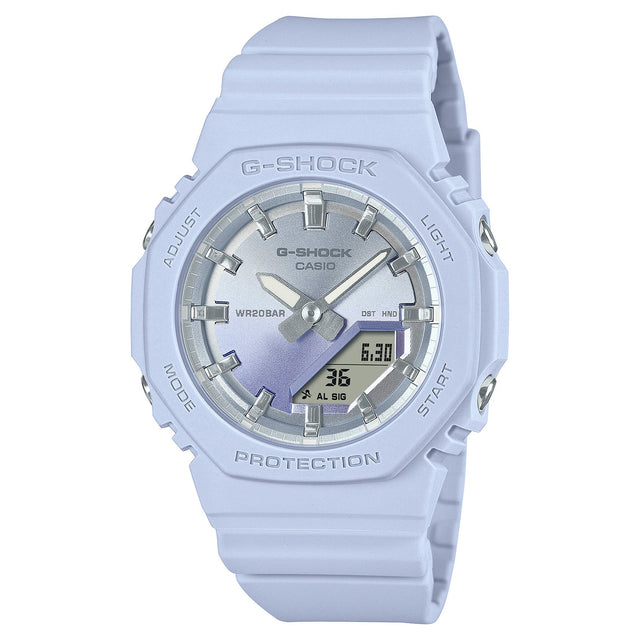 Casio G-Shock Analog-Digital Sunset Blue Resin Watch 46mm - GMAP2100SG2A