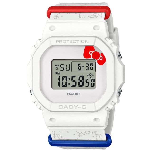 Casio G-Shock Hello Kitty Limited Edition White Resin Watch - BGD565KT-7