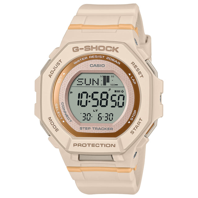 Casio G-Shock New Move Digital Sport Pink Resin Watch 46mm - GMDB300-4