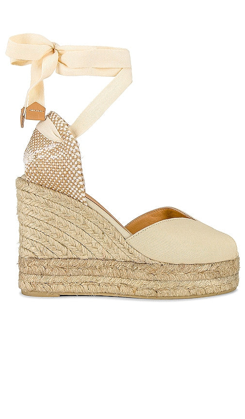 Castaner Bilina Wedge in Beige - Castaner Bilina Compensée en Beige - 米色 Castaner Bilina 坡跟鞋 - Castaner Bilina Keilabsatz in Beige - Castaner Bilina 웨지 베이지 색상 - Zeppa Castaner Bilina Beige