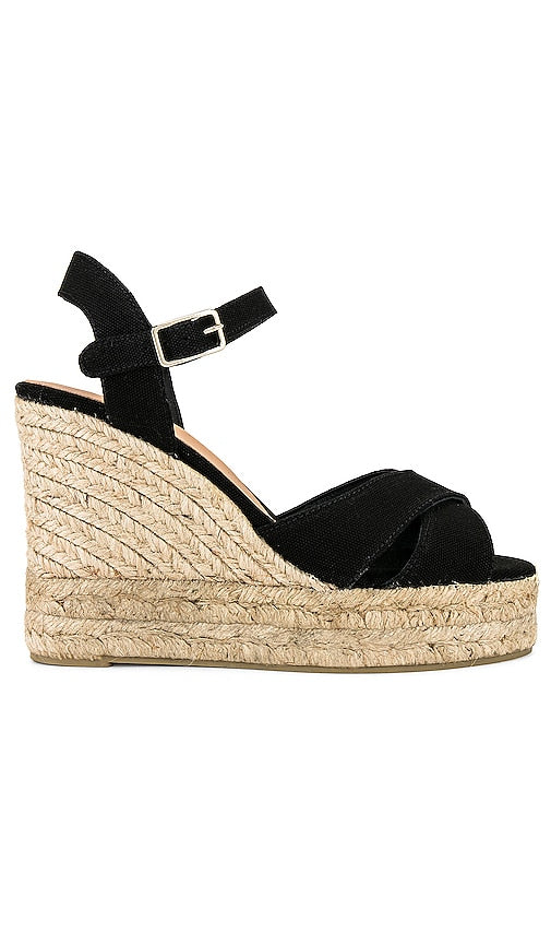 Castaner Blaudell Wedge in Black - Castaner Blaudell Wedge en noir - 黑色 Castaner Blaudell 坡跟鞋 - Castaner Blaudell Keilabsatz in Schwarz - Castaner Blaudell 웨지 블랙 색상 - Zeppa Castaner Blaudell in nero