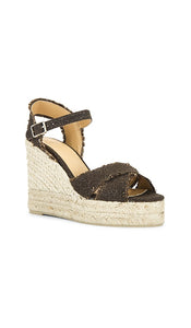Castaner Bromeli Wedge in Brown