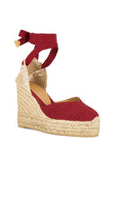 Castaner Chiara Espadrille in Red