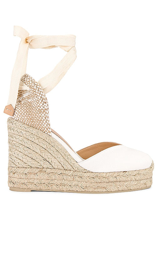 Castaner Chiara Wedge in Beige - Castaner Chiara Compensée en Beige - 米色 Castaner Chiara 坡跟鞋 - Castaner Chiara Keilabsatz in Beige - Castaner 키아라 웨지 베이지색 - Zeppa Castaner Chiara in Beige