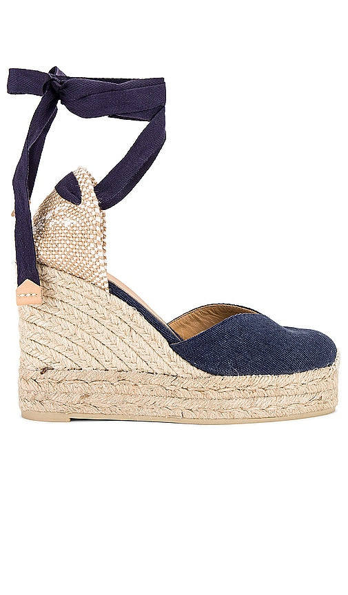 Castaner Chiara Wedge in Navy - Castaner Chiara Wedge en Marine - Castaner Chiara 海军蓝坡跟鞋 - Castaner Chiara Keilabsatz in Marineblau - Castaner Chiara 웨지 네이비 색상 - Castaner Chiara Cuneo in Marina