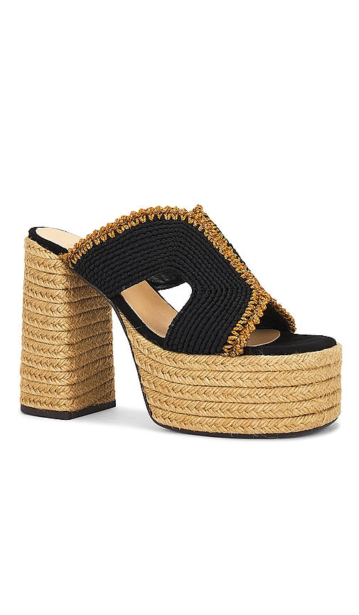 Castaner Ferny Sandal in Black