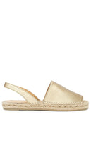 Castaner Paulina Espadrille in Metallic Gold - Espadrille Castaner Paulina en or métallisé - Castaner Paulina 金属金色麻底鞋 - Castaner Paulina Espadrille in Metallic-Gold - 메탈릭 골드 컬러의 Castaner Paulina Espadrille - Espadrillas Castaner Paulina in oro metallizzato