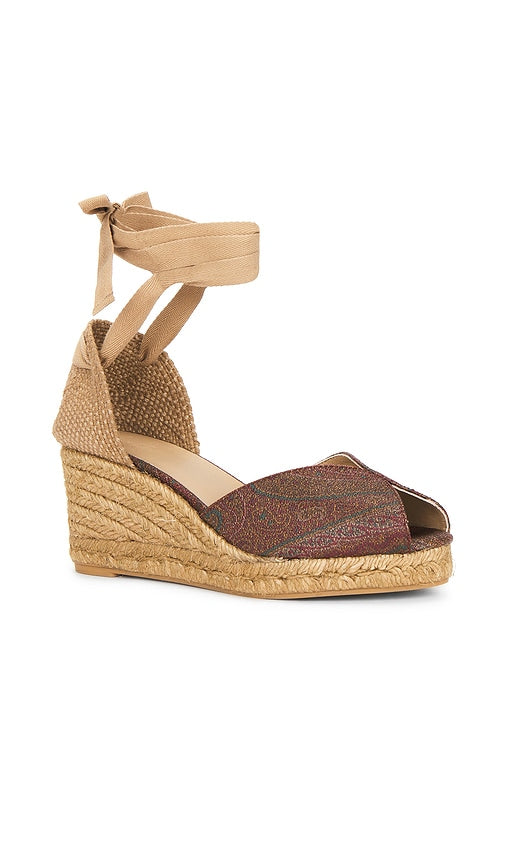 Castaner X Etro Bilina Espadrille in Brown