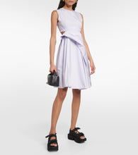 Cecilie Bahnsen Seero cutout cotton minidress