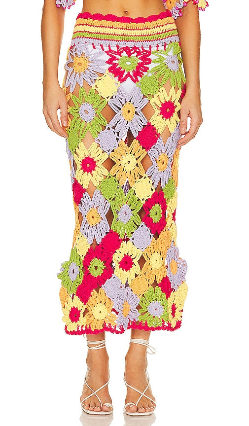CeliaB Dover Maxi Skirt in Red - Jupe longue CeliaB Dover en rouge - CeliaB Dover 红色长裙 - CeliaB Dover Maxirock in Rot - CeliaB 도버 맥시 스커트 - Gonna lunga CeliaB Dover in rosso