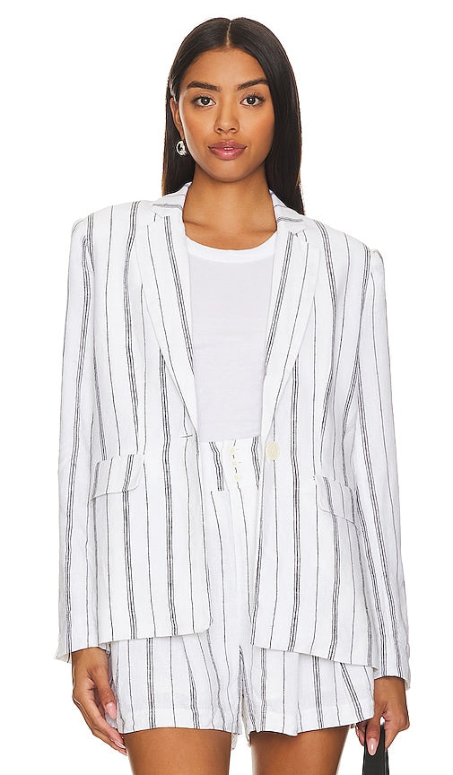 Central Park West August Jacket in White - Veste August de Central Park West en blanc - Central Park West August 白色夹克 - Central Park West August Jacke in Weiß - 센트럴파크 웨스트 어거스트 재킷 - Giacca Central Park West August in bianco