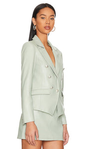 Central Park West Devon Blazer in Sage