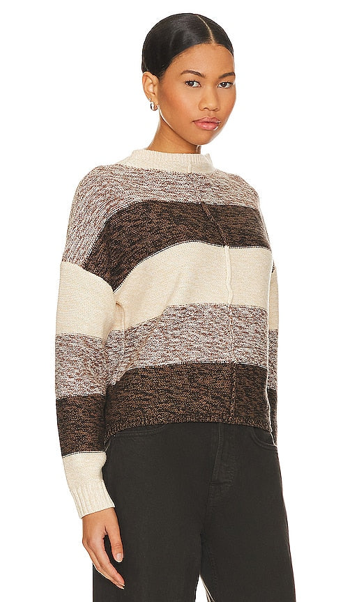 Central Park West Roscoe Mockneck in Neutral