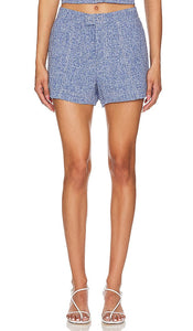 Central Park West Sammie Shorts in Blue - Central Park West - Short Sammie bleu - Central Park West Sammie 蓝色短裤 - Central Park West Sammie Shorts in Blau - Central Park West Sammie 반바지 블루 색상 - Pantaloncini Sammie di Central Park West in blu