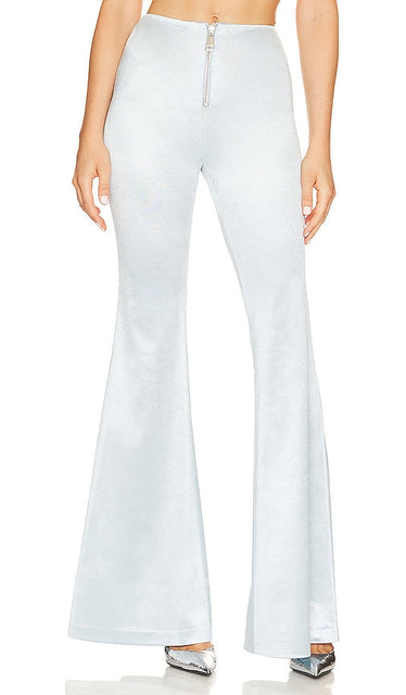 Ceren Ocak Flared Pant in Baby Blue - Pantalon évasé Ceren Ocak en bleu bébé - Ceren Ocak 淡蓝色喇叭裤 - Ceren Ocak Schlaghose in Babyblau - Ceren Ocak 플레어 팬츠 - Pantaloni svasati Ceren Ocak in celeste
