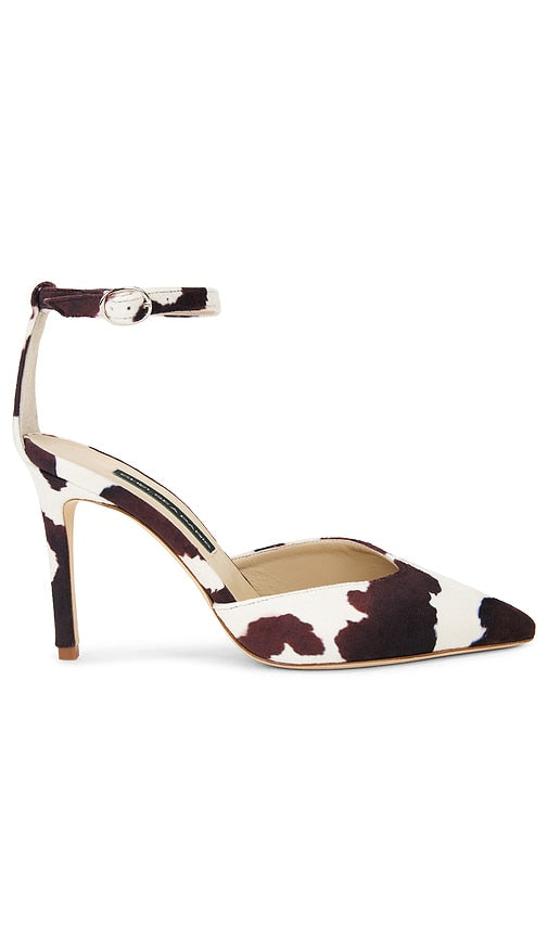 Chelsea Paris Jolie-T Pump in Brown,White - Escarpin Chelsea Paris Jolie-T en marron, blanc - Chelsea Paris Jolie-T 高跟鞋（棕色、白色） - Chelsea Paris Jolie-T Pump in Braun, Weiß - Chelsea Paris Jolie-T 펌프스 브라운, 화이트 색상 - Décolleté Chelsea Paris Jolie-T in marrone, bianco