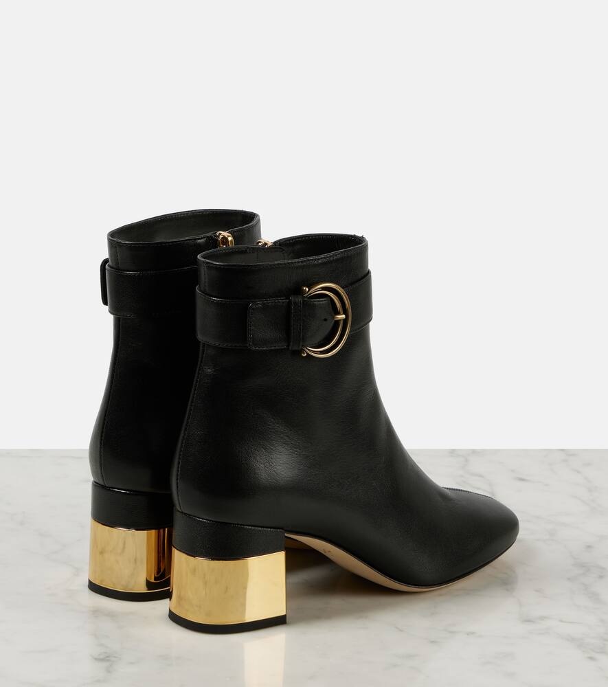 Chloe Aliz√É¬® leather ankle boots