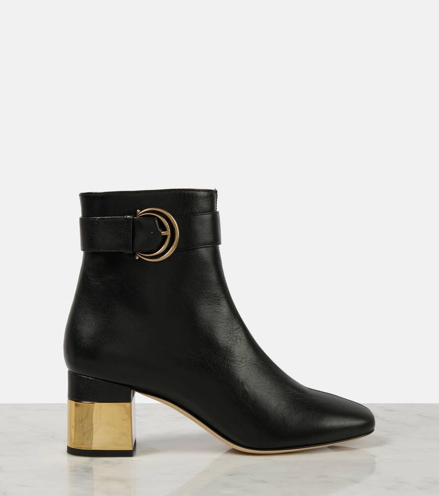 Chloe Aliz√É¬® leather ankle boots