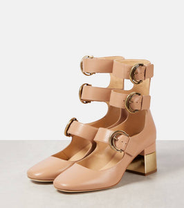 Chloe Alize leather pumps