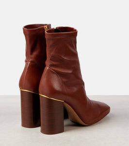 Chloe Ambre leather ankle boots