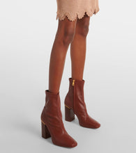 Chloe Ambre leather ankle boots