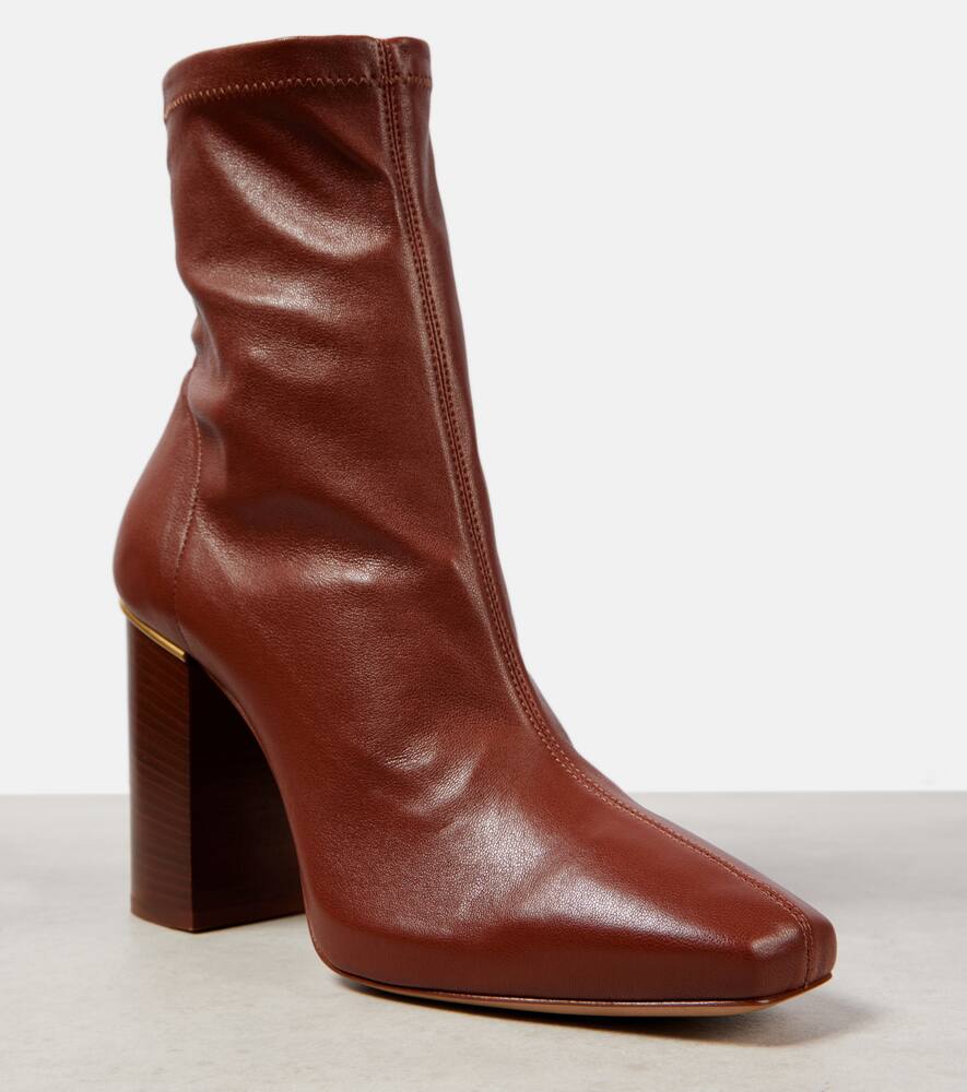 Chloe Ambre leather ankle boots