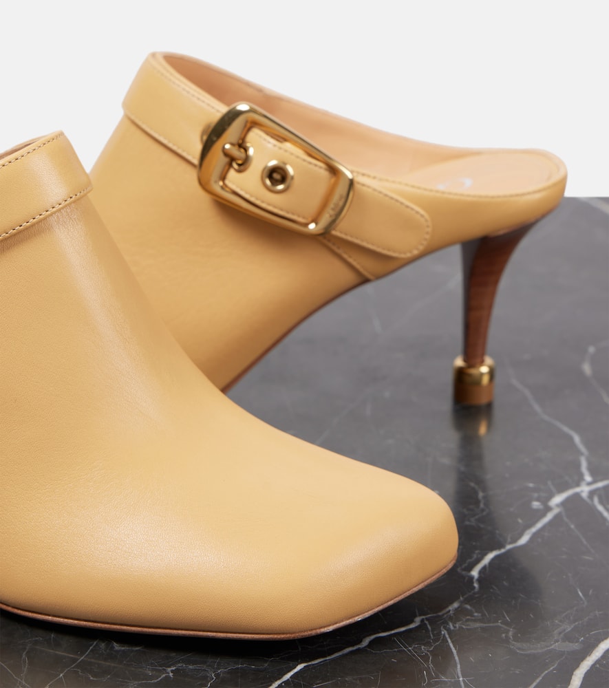 Chloe Andrea leather mules