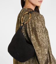 Chloe Bracelet Medium suede shoulder bag