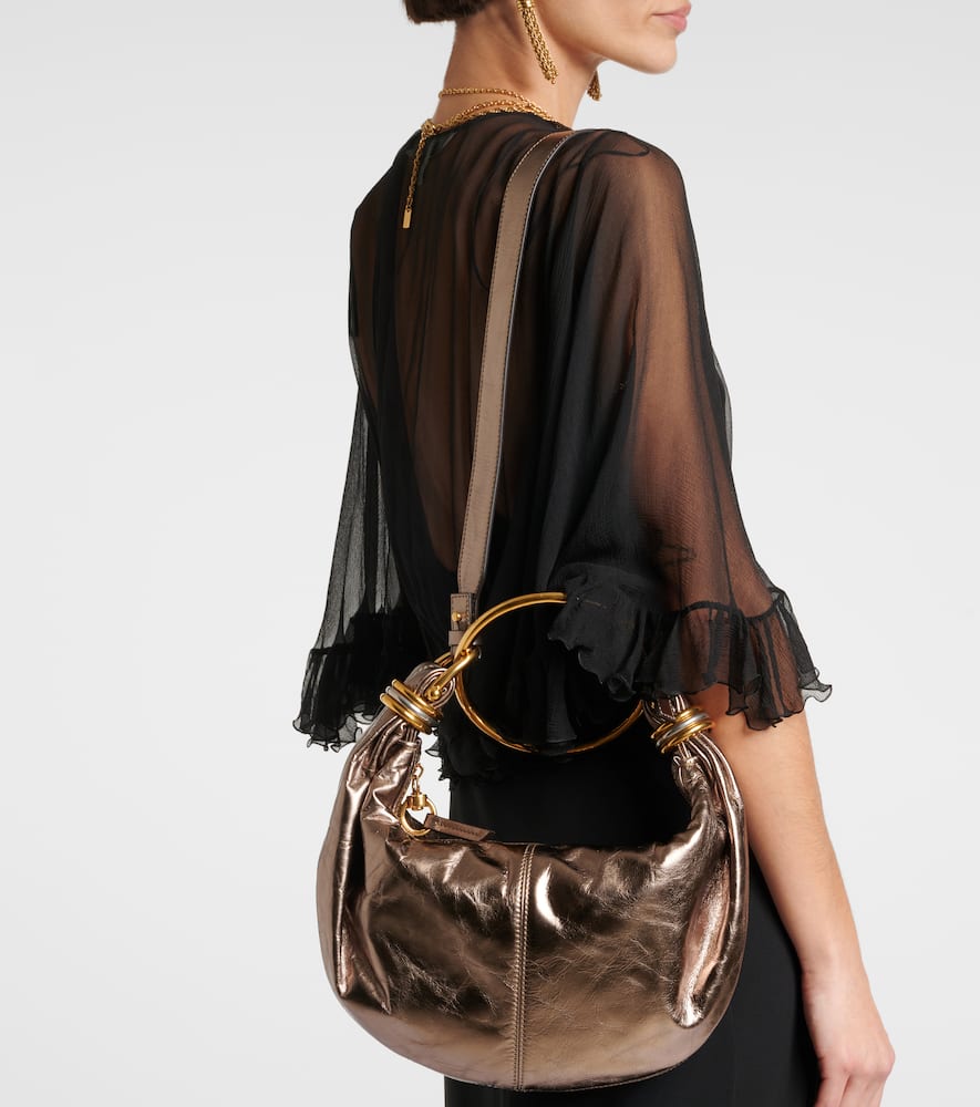 Chloe Bracelet Small leather shoulder bag