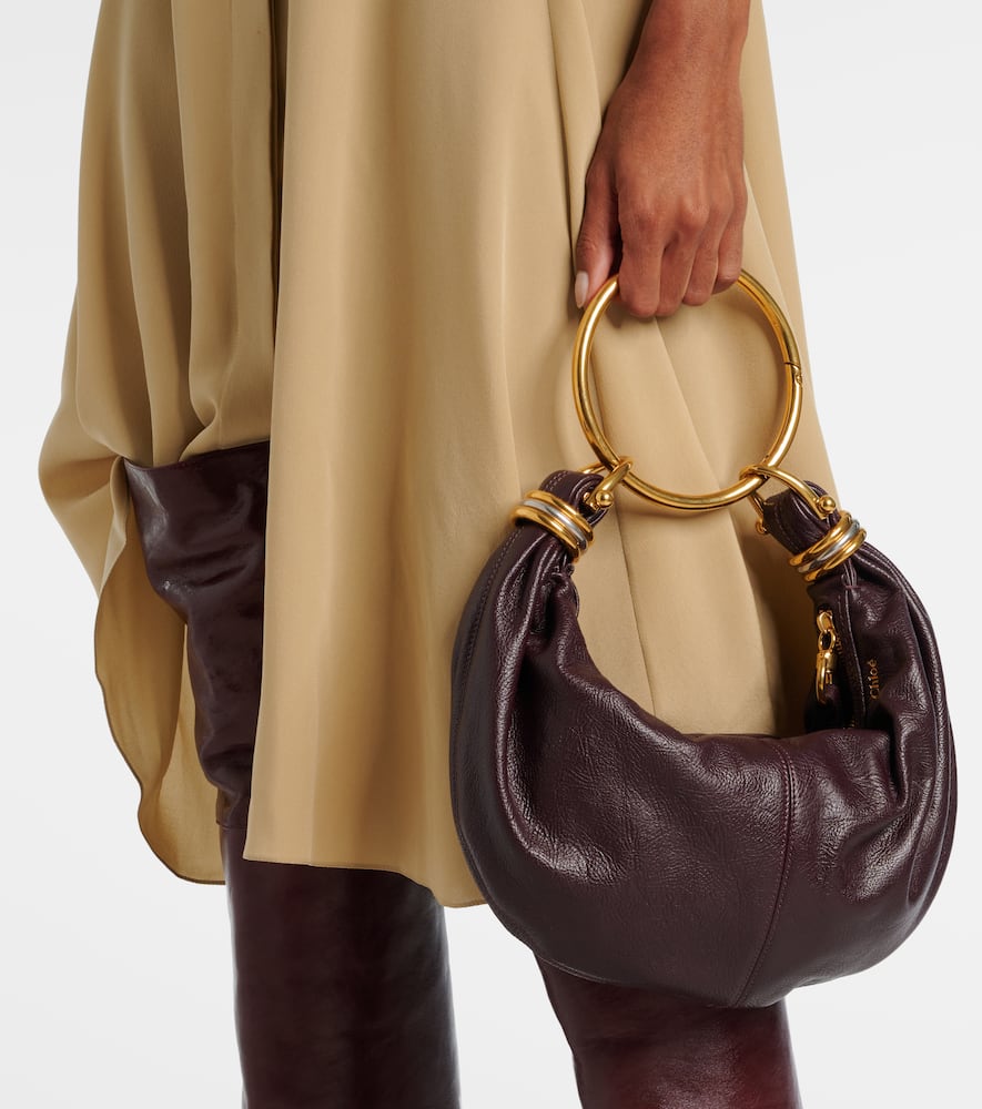 Chloe Bracelet Small leather shoulder bag