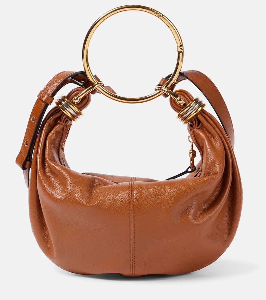 Chloe Bracelet Small leather shoulder bag. Shop Chloe Top-Handle Bags for women now.