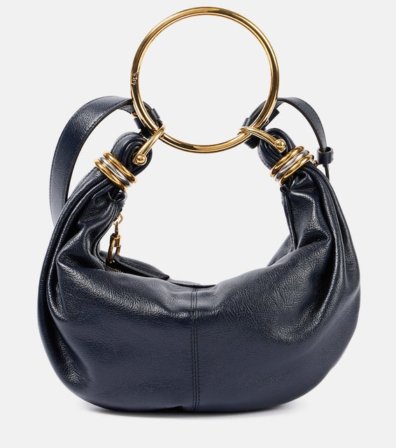 Chloe Bracelet Small leather shoulder bag. Shop Chloe Top-Handle Bags for women now.