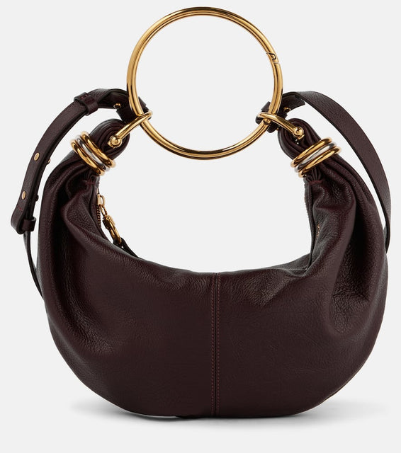 Chloe Bracelet Small leather shoulder bag. Shop Chloe Top-Handle Bags for women now.