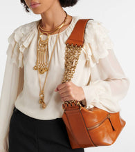 Chloe Camera Chain leather shoulder bag