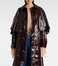 Chloe Caped coated cotton coat