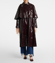 Chloe Caped coated cotton coat