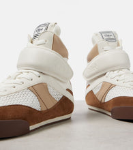 Chloe Chloe Kick leather high-top sneakers